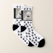 Custom Dog Photo Socks - Custom Pet Socks Socken (Paar)