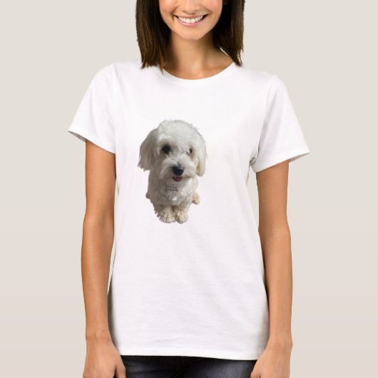 Custom Dog Photo T-Shirt – Upload Your Own Pet (Vorderseite)