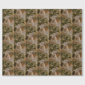 Custom Dog Picture Custom Pet Foto Weihnachten Geschenkpapier (Flach)