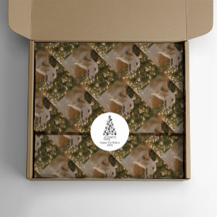 Custom Dog Picture Custom Pet Foto Weihnachten Seidenpapier