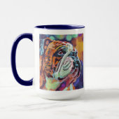 Custom Dog Portrait Painting -Forever Loved Pet Tasse (Links)