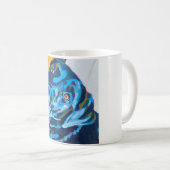 Custom Dog Portrait Painting - Labrador Lover Gift Kaffeetasse (VorderseiteRechts)