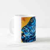 Custom Dog Portrait Painting - Labrador Lover Gift Kaffeetasse (Vorderseite Links)