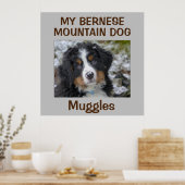 Custom Dog Wall Art Poster (Küche)