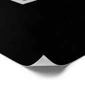 Custom Dog Wall Art Poster (Ecke)