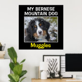 Custom Dog Wall Art Poster (Heimbüro)
