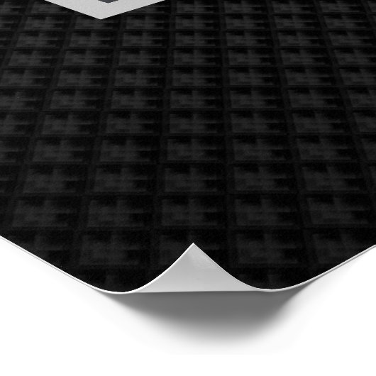 Custom Dog Wall Art Poster (Ecke)