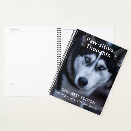 Custom Dog Week Planer - Niedlich und personalisie (Anzeige)