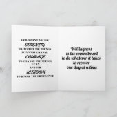 Custom Dolphin Erholung Meilenstein Card - Sobriri Karte (Innenseite)