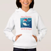 Custom Dolphin Lovers Gift, Unisex Weihnachten Hoodie (Vorderseite)