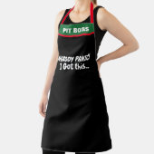 Custom Don't panic Ich Got diesen lustigen GRILLEN Schürze (InSitu)