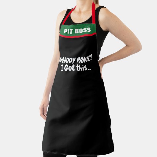 Custom Don't panic Ich Got diesen lustigen GRILLEN Schürze (InSitu)