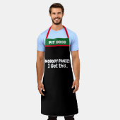 Custom Don't panic Ich Got diesen lustigen GRILLEN Schürze (Getragen)