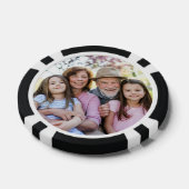 Custom Double Sided Two Photo Pokerchips (Einzeln)
