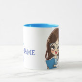 Custom Dr. (Ihr Name) PhD-Abschluss-Kaffee Tasse (Zentrum)