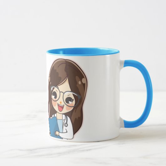 Custom Dr. (Ihr Name) PhD-Abschluss-Kaffee Tasse (Rechts)