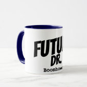 Custom Dr. Name Future Doctor Medical Funny Gift Tasse (Vorderseite Links)