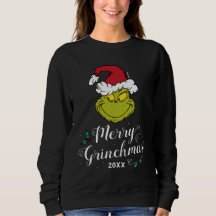 Custom Dr. Seuss | Merry Grinchmas Sweatshirt
