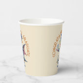 Custom Dragon Kindergarten Graduate, 8oz Paper Cup Pappbecher (Links)