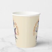 Custom Dragon Kindergarten Graduate, 8oz Paper Cup Pappbecher (Rechts)