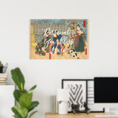 CUSTOM Dramatic Japanese Samurai Actor Print  Poster (Heimbüro)