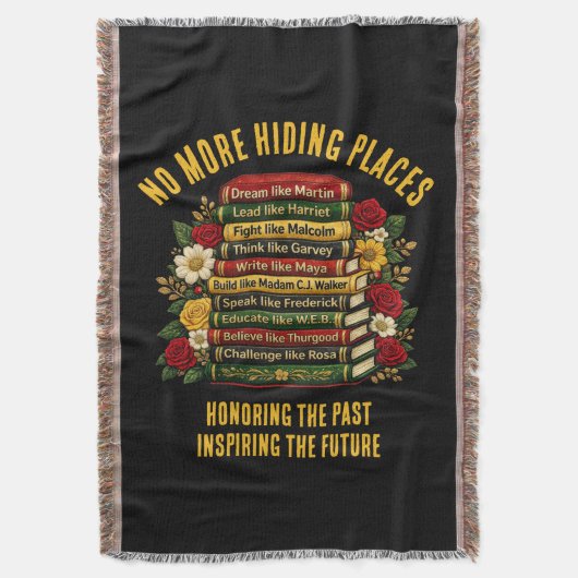 Custom Dream Like Martin Black History Heroes Decke (Vorderseite Vertikal)