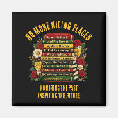 Custom Dream Like Martin Black History Heroes Magnet (Vorne)