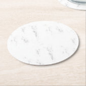 Custom Drink Coasters | Branded Paper Design Runder Pappuntersetzer (Angewinkelt)