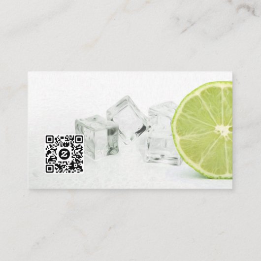 Custom Drink Order Card - Limon Visitenkarte (Rückseite)