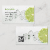 Custom Drink Order Card - Limon Visitenkarte (Vorne/Hinten)