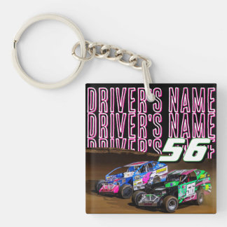 Custom Driver Photo Schlüsselanhänger