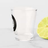 CUSTOM DRUCKDIY MEDAL Silbermeister EDITABLE Schnapsglas (Rechts)
