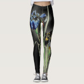 CUSTOM DRUCKTE IRIS-Leggings Leggings (Vorderseite)