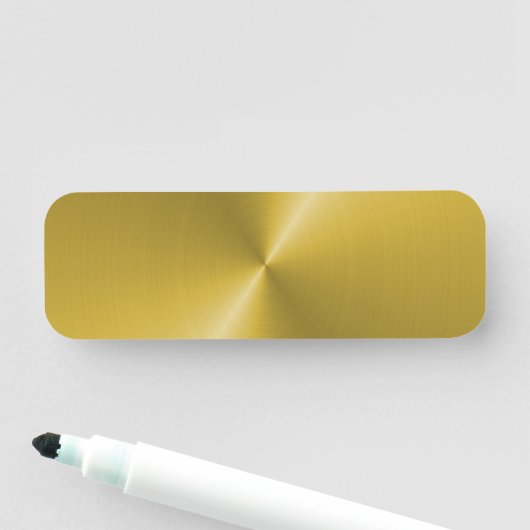 Custom Dry Erase Blank Name Badge Namensschild (Beispiel)