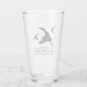 Custom Duck Jagd Bier Glass Tumbler (Rückseite)