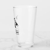 Custom Duck Jagd Bier Glass Tumbler (Links)