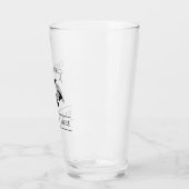 Custom Duck Jagd Bier Glass Tumbler (Links)