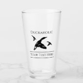 Custom Duck Jagd Bier Glass Tumbler (Vorderseite)