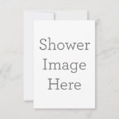 8.89 cm x 12.7 cm Flache Dankeskarte (Vorderseite)