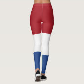 Custom Dutch Flag Team Holland 20XX Leggings (Rückseite)