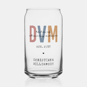 Custom DVM Doctor of Veterinary Medicine Gifts Dosenglas