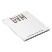 Custom DVM Doctor of Veterinary Medicine Gifts Notizblock (angewinkelt)