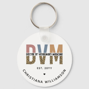 Custom DVM Doctor of Veterinary Medicine Gifts Schlüsselanhänger