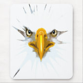 Custom Eagle Head Moderne Pop Art Template Mousepad (Vorne)