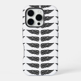 Custom Eagle Wing Black and White iPhone Case iPhone 16 Pro Hülle