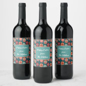 Custom Easter Egg Wine Label Weinetikett (Flaschen)