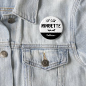 Custom Eat Sleep Ringette Wiederholung Ringette Pl Button (Beispiel)