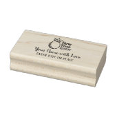 Custom Egg Carton Stamp – Personalized Farm Logo  Gummistempel (Stempel)