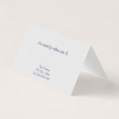 Custom Eggshell Grau Diamond Zehnfache Earring Car Visitenkarten (Rückseite)