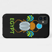 Custom Egypt Scarab iPhone 5 Case-Mate Hülle (Rückseite (Horizontal))